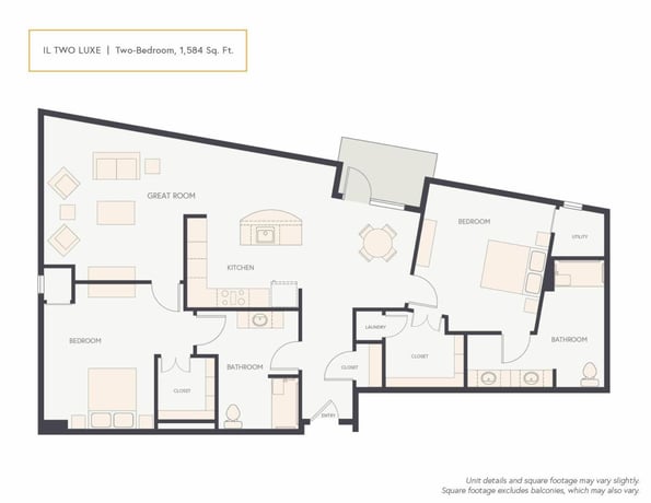 Buckhead Two Bedroom Luxe-1